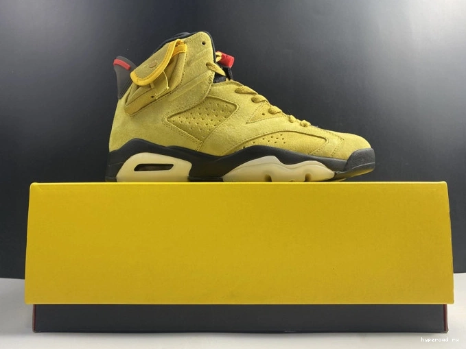 X AIR CN1084-300 TRAVIS 6 SCOTT JORDAN YELLOW 1104